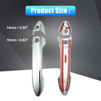 Set of 4 Car Door Handle Cover Trims for Honda Accord  - Silver Tone
