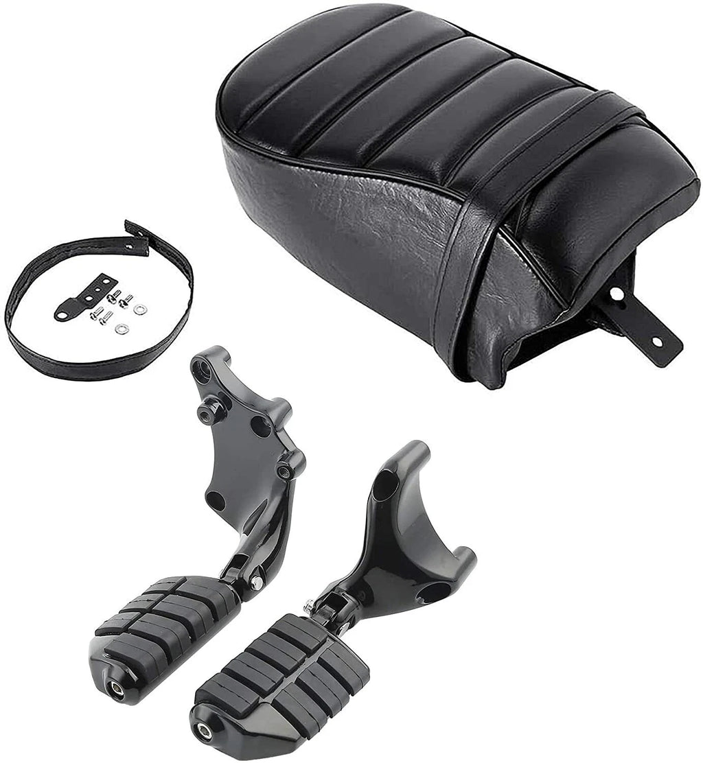 Passenger Pillion Foot Pegs for Harley Sportster Iron 883 (2016–2022)