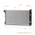 Aluminum Core Radiator for Chevy GMC C/K Pickup Suburban (1973–1980) DPI-161