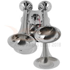 Quad Trumpet Horn for Truck Van Car Boat (12V)