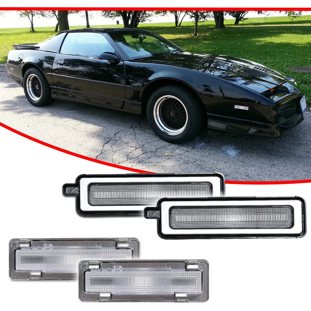 Clear Side Marker Lights for Pontiac Firebird (1982–1992)