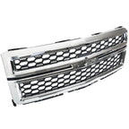 Front Bumper Grille Honeycomb for Chevrolet Silverado 1500 (2014-2015)