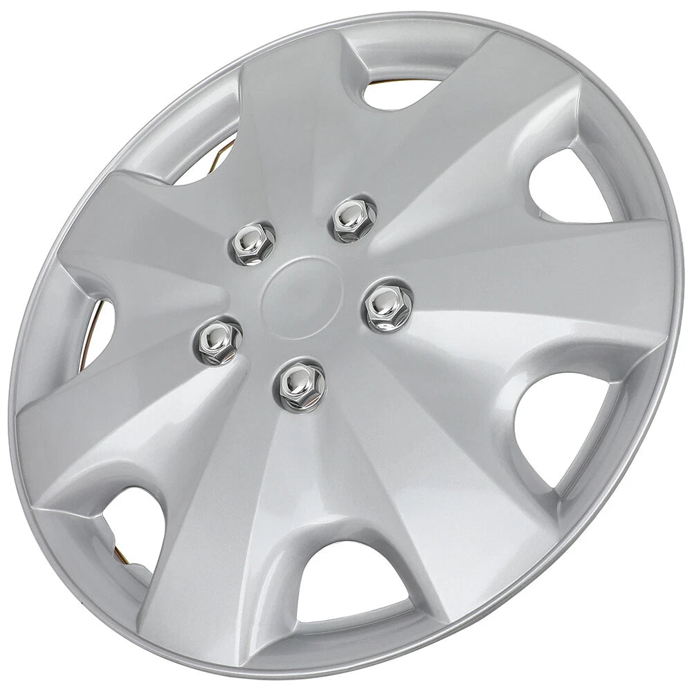 Set of 4 Wheel Hub Caps for 16" Rims (Universal Fit)