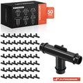 50Pcs Nylon Sunroof Cover Tee Connectors for Chevy Lumina APV (1990–1996)