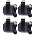 Set of 4 Ignition Coils for Mitsubishi 3000GT Eclipse Discovery Talon