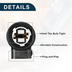 Turn Signal Tail Light Socket 3 Pins for Ford Focus (2003–2007) No. 2U5Z13411BB