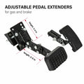 Gas and Brake Pedal Extenders for Short Drivers (Adjustable Length, Angle)