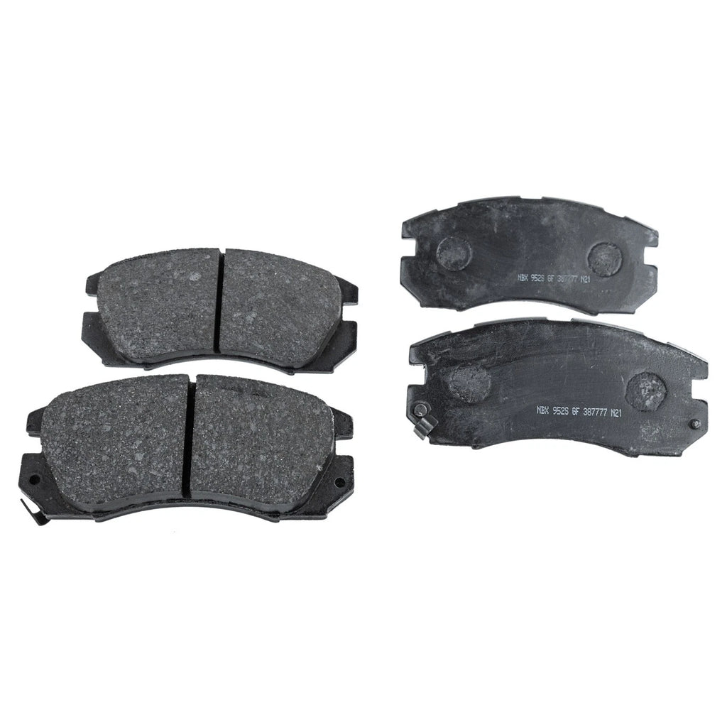 Brake Disc and Pad Kit for Subaru Legacy (1991–1996) Organic Front Pads