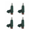 Set of 4 Fuel Injectors for Kawasaki Brute Force 750, Concours 14, ER-6N, Ninja 650, ZX14