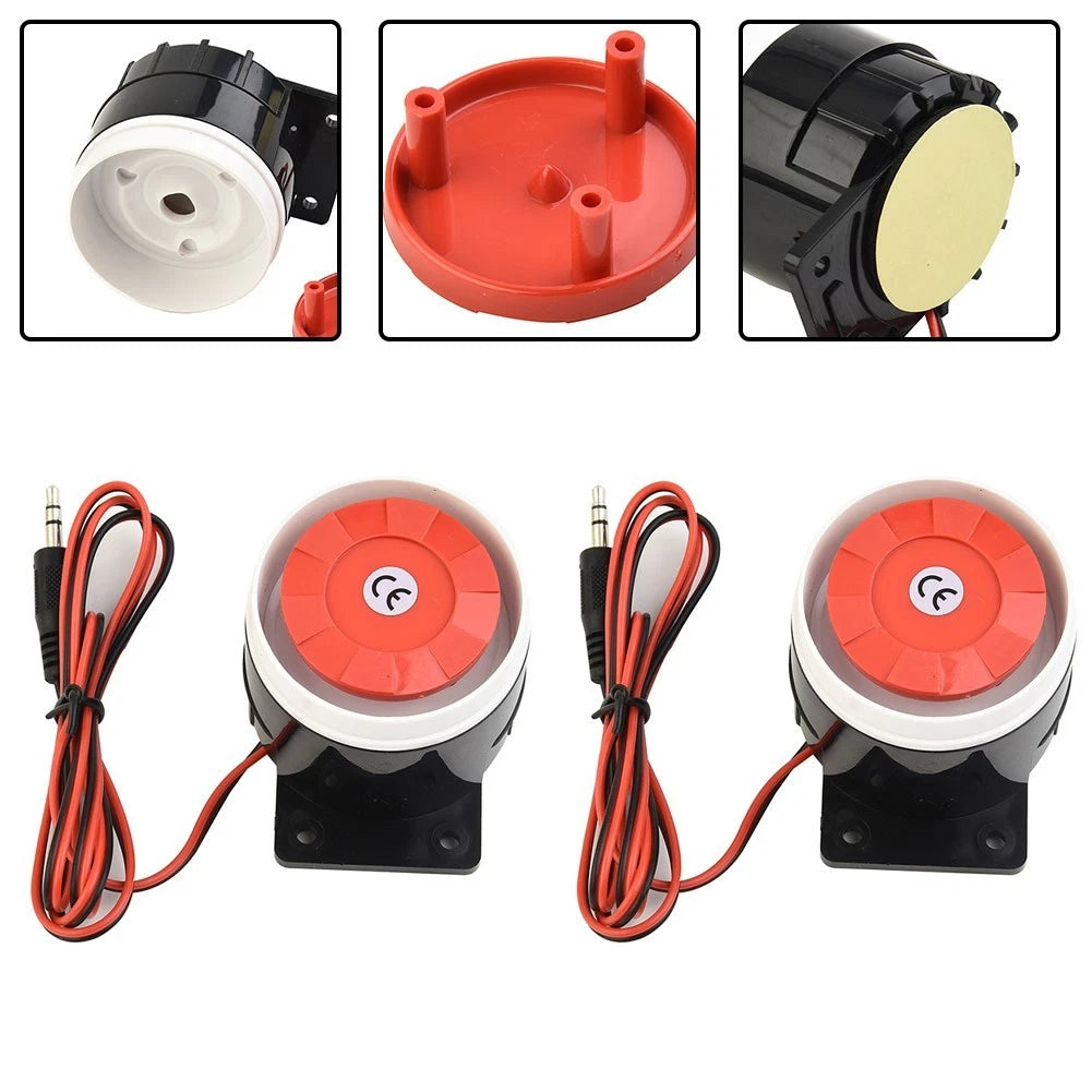 Loud Indoor Siren 120dB for Home Security 12V DC