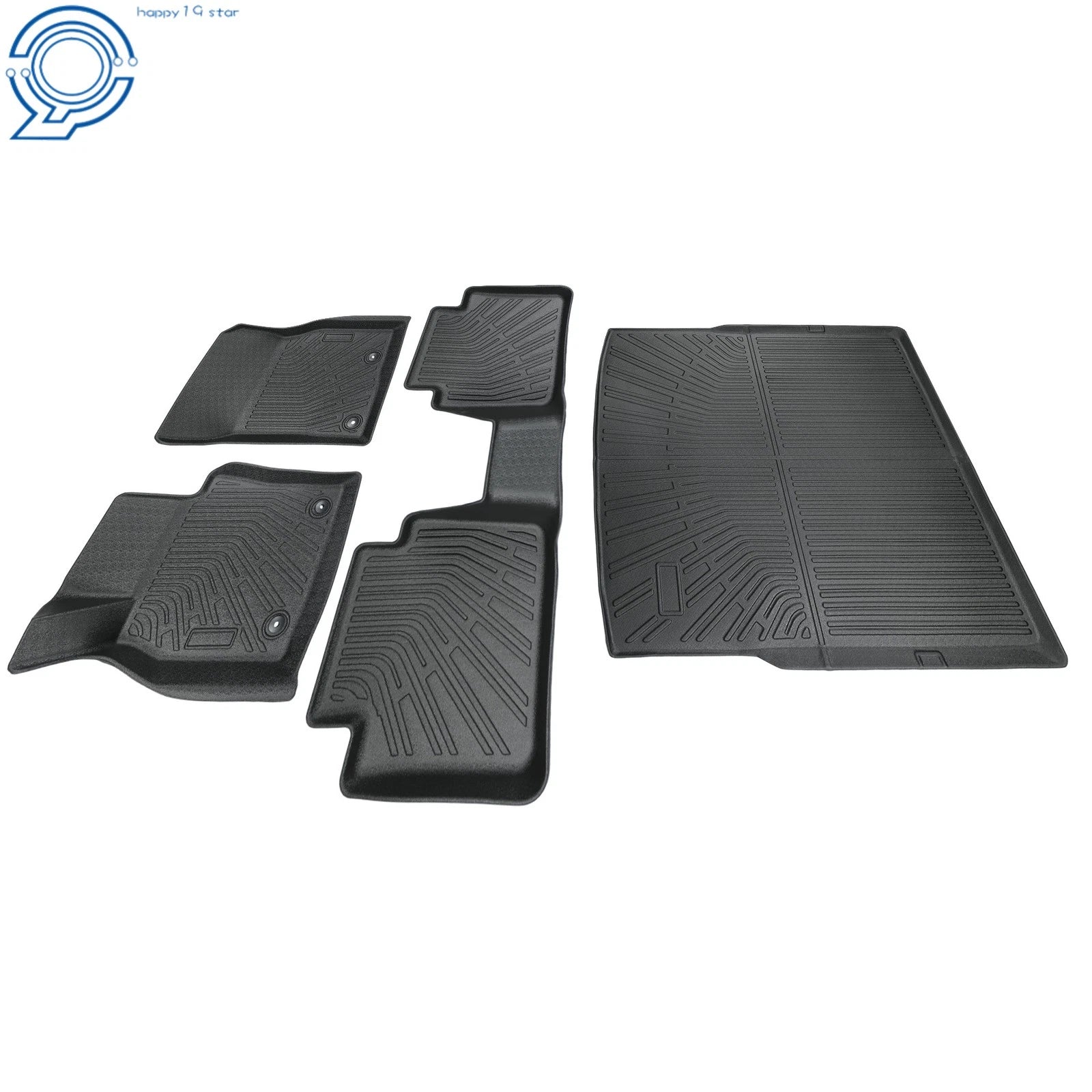Set of 4 Floor Mats Cargo Liner for Mazda CX-50 (2023–2025) TPE All Weather