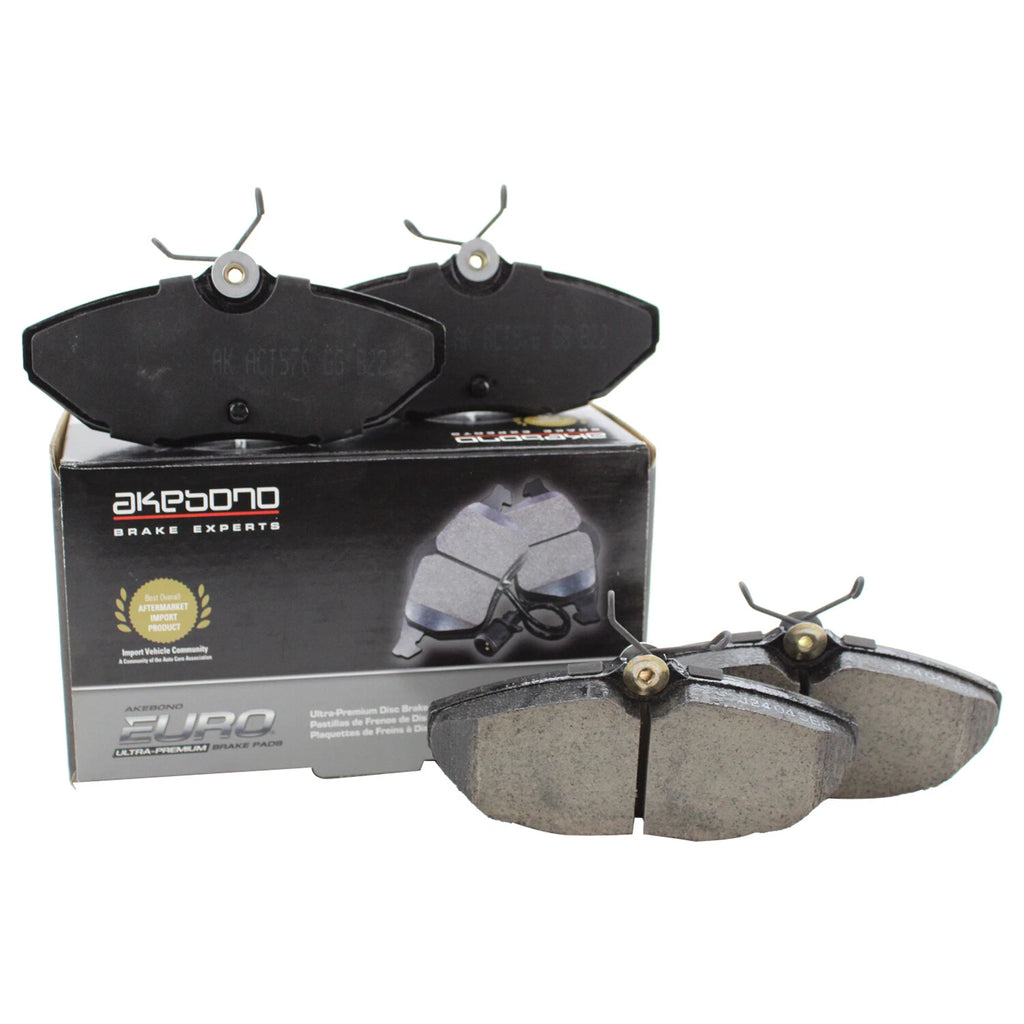Set of 4 Brake Pads for AKEBONO C2C40194 / EUR 806