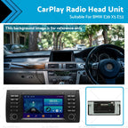7'' CarPlay Stereo Radio Head Unit for BMW E39 X5 E53 (1995–2006)