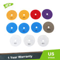 Set of 12 Diamond Polishing Pads for Granite Concrete Marble (4 Inch)