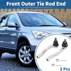 2 x Front Outer Tie Rod Ends for Honda CR-V (2012-2018)
