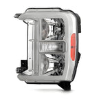 Halogen Headlight Chrome Headlamp for Ford F250 F350 Super Duty (2023–2026)