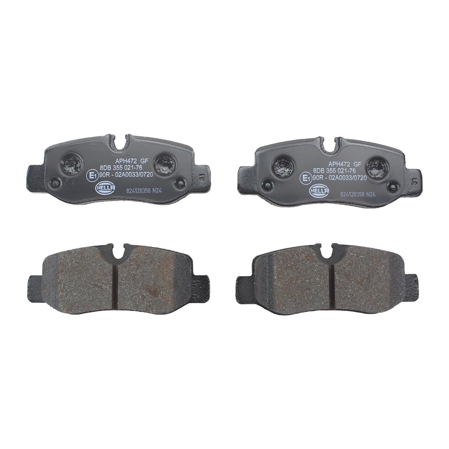 Set of 4 Rear Disc Brake Pads for Mercedes W447 Metris (2016–2023) 355021761