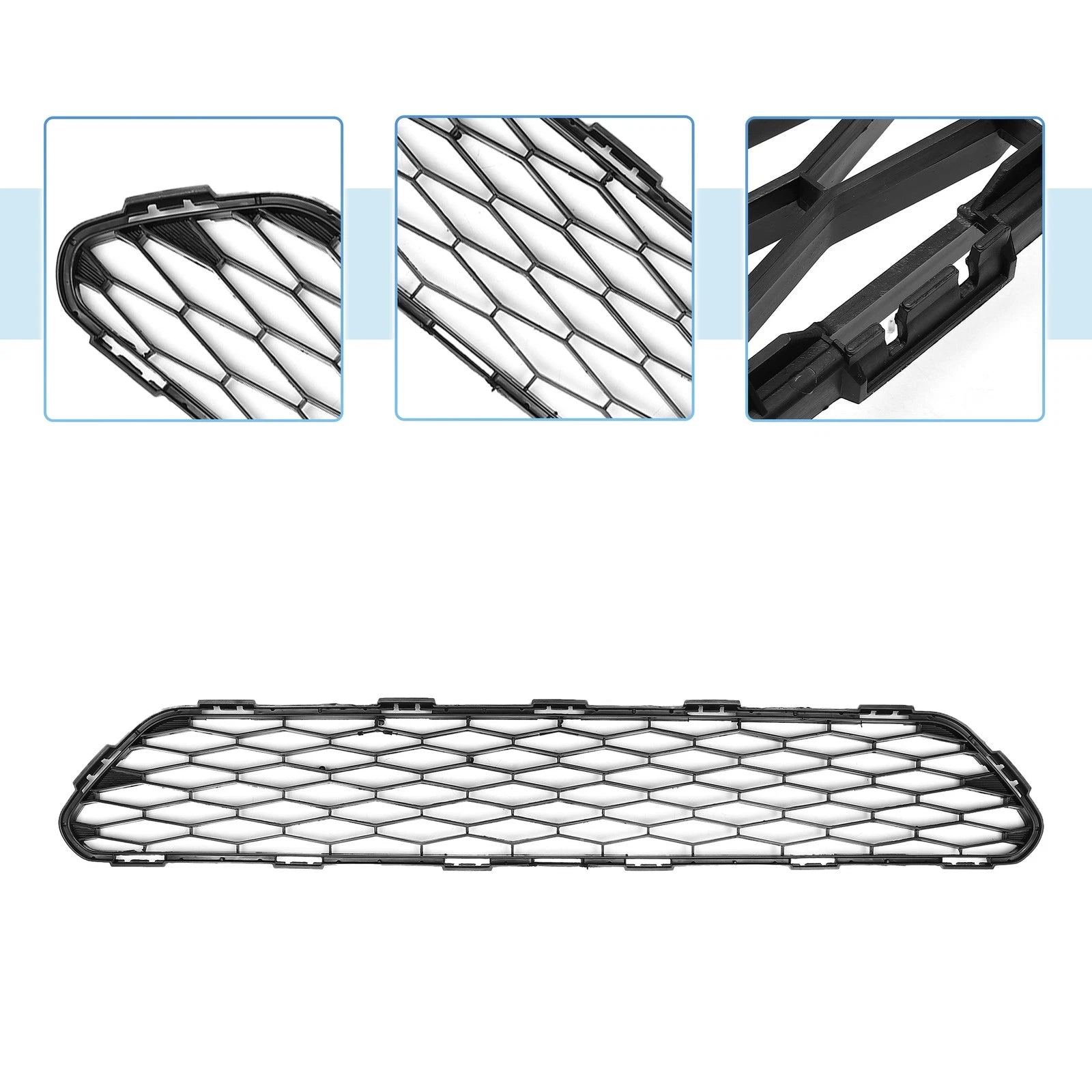 Front Lower Bumper Grille for Nissan Rogue 2014–2017 No. 622544BA0A