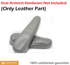 Front Seat Armrest Cover for Honda Odyssey (2005–2010) Gray Leather Synthetic