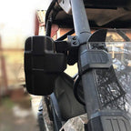 2X Rear Side View Mirrors for UTV Offroad (1.75"/2" Break-Away)