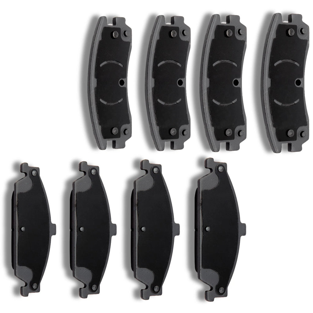 Set of 4 Ceramic Brake Pads for Pontiac Grand Am (1999–2004) 727 698