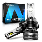 2X H11 LED Headlight Bulbs for NOVSIGHT (6500K, 40000LM, 200W)