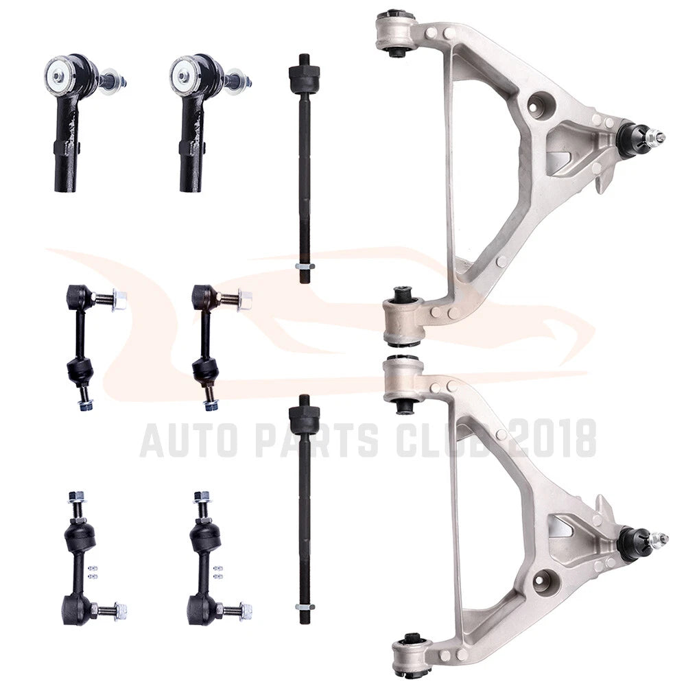 10Pcs Front Lower Control Arm Tie Rod Sway Bar for Ford Expedition (2003–2006)