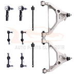 10Pcs Front Lower Control Arm Tie Rod Sway Bar for Ford Expedition (2003–2006)