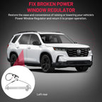 Power Window Regulator for Nissan Sentra (2013–2019) Left Side