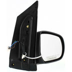 Power Mirror Set for Mazda MPV (2000–2006) Heated Textured Black Manual Folding