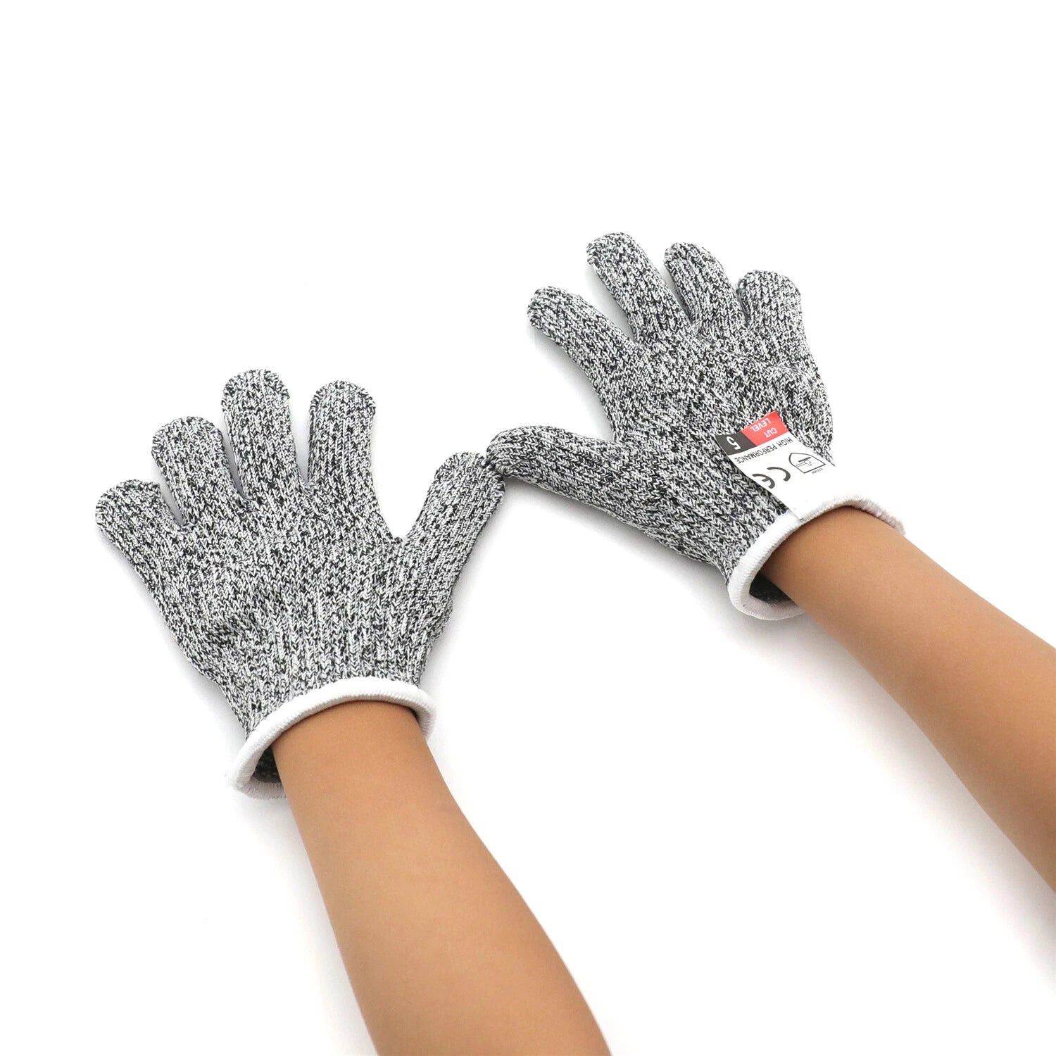 Cut Resistant Gloves for Kids (8-12 Years) Level 5 Protection