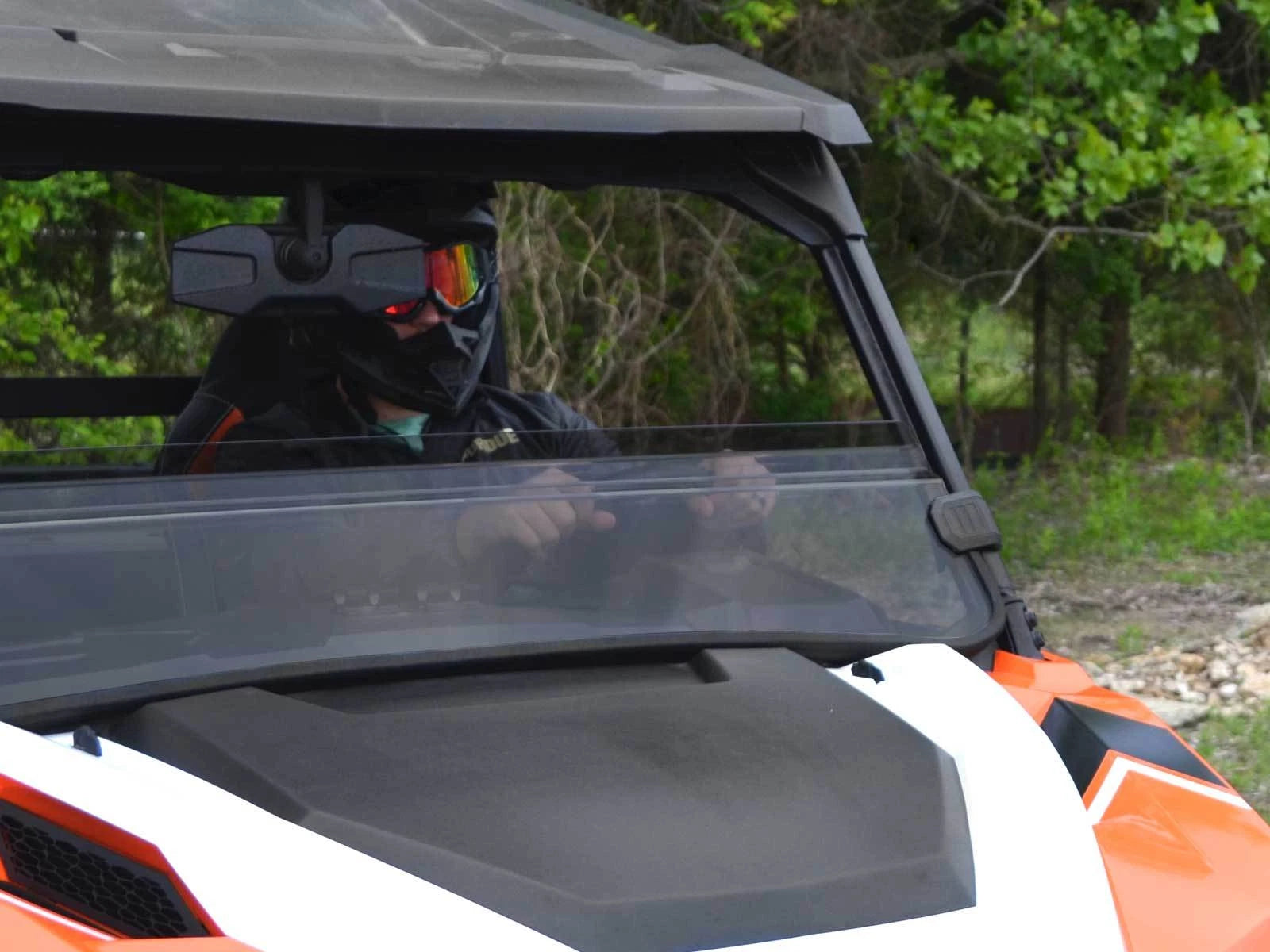 Tinted Scratch Resistant Half Windshield for Polaris General 1000 (2016–2023)