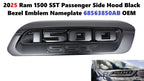 Hood Bezel Emblem Nameplate for Ram 1500 (2025) 68563850AB