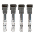 Set of 4 Delphi Ignition Coils for Audi A4 Quattro VW Jetta Golf (1996–2005)