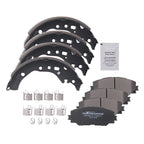 Front Brake Pads & Rear Shoes Set for Scion xD (2008–2014) / Toyota Corolla (2009–2019)
