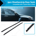 Front Door Seal Weatherstrip Rubber for Toyota Hilux 2-Door Ute (2005–2015)