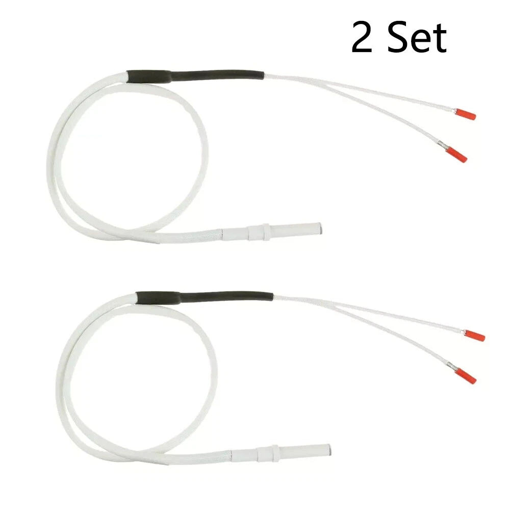 2Pcs Ceramic Igniter 810MM 12V80W for GMG Grills (P-1217, P-1271)