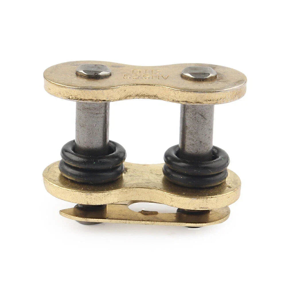 1x DID 525HV Master Chain Connector Link O-rings Gold for Honda