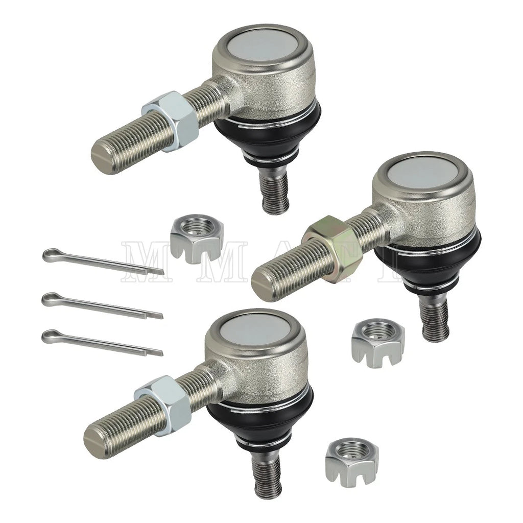 Set of 2 Steering Tie Rod Ends for Club Car DS Golf Cart (1976–2008) 7539 7540