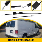 Door Latch Cables for E150 E250 E350 E Series (1992–2018) Rear Right Passenger