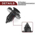 15 Pcs Front Fender Skirt Clip for Mitsubishi Outlander (2007–2020)
