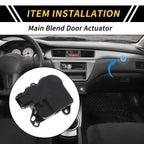 HVAC Air Door Actuator Heater Blend for Ford Expedition (2009–2017) No. 8A8Z19E616A