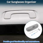 Sunglasses Case for Honda Civic (2016–2021) Eyeglasses Holder Storage Box Grey