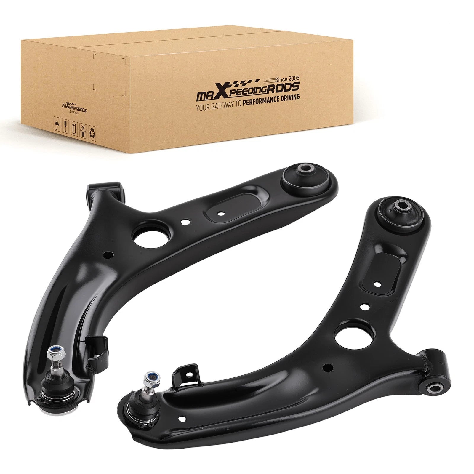 2pcs Front Lower Control Arms Ball Joint For Hyundai Elantra Veloster 2011-2016