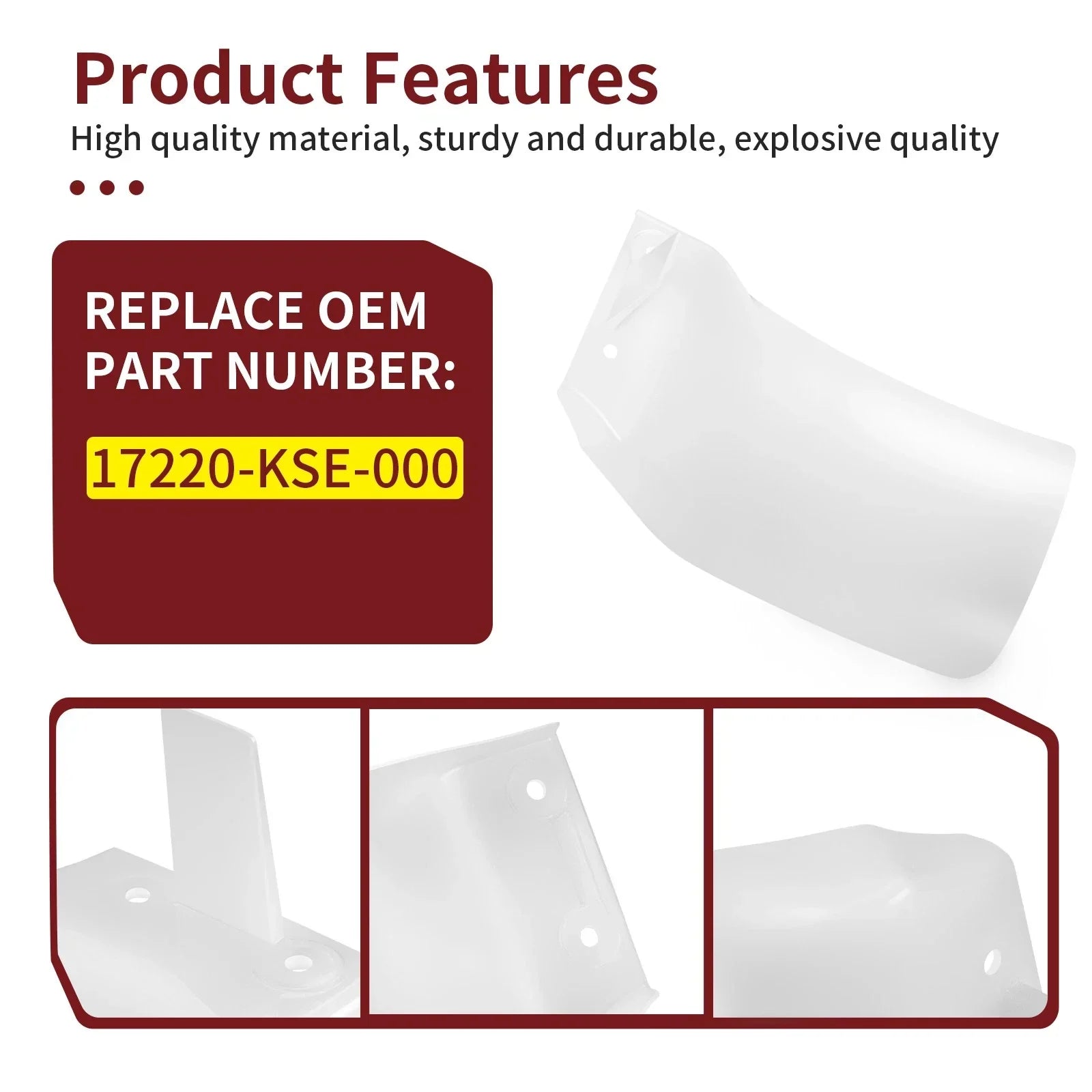 MUD FLAP REAR SHOCK GUARD COVER Honda CRF 150R 150RB (2012–2024)