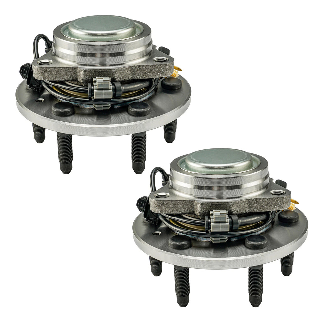 2X Front Wheel Bearing Hub for Chevrolet Silverado 1500 2014–2018 (2WD)