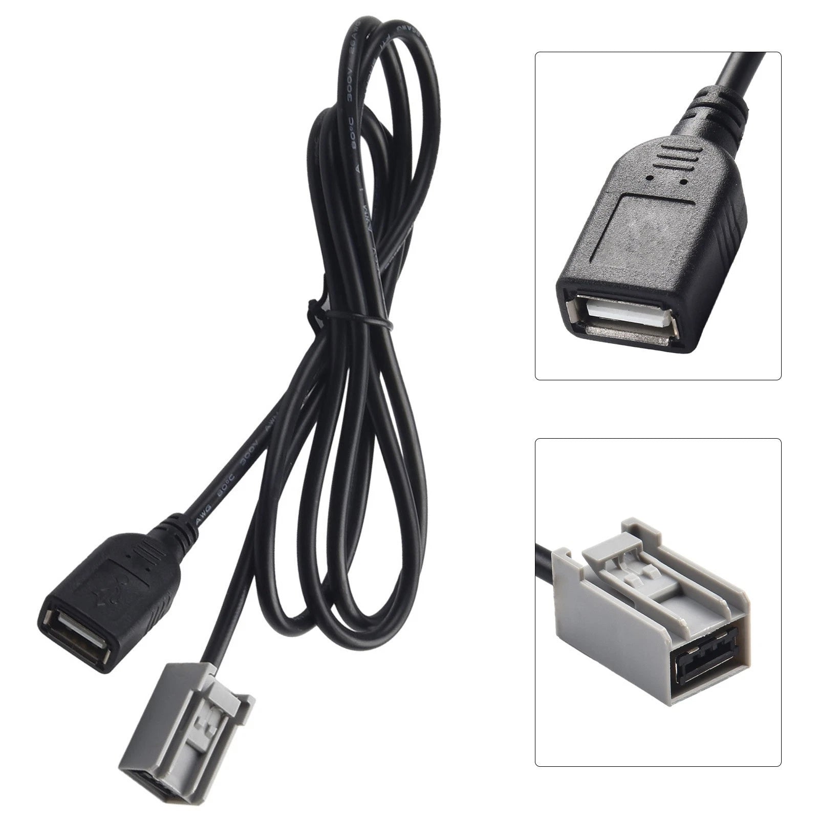 Female Cable U Disk Data Conversion USB2.0 for Fengfan Geshitu Odyssey Civic