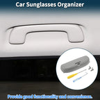 Sunglasses Case for Toyota Camry (2018–2022) Eyeglasses Holder Storage Box Grey