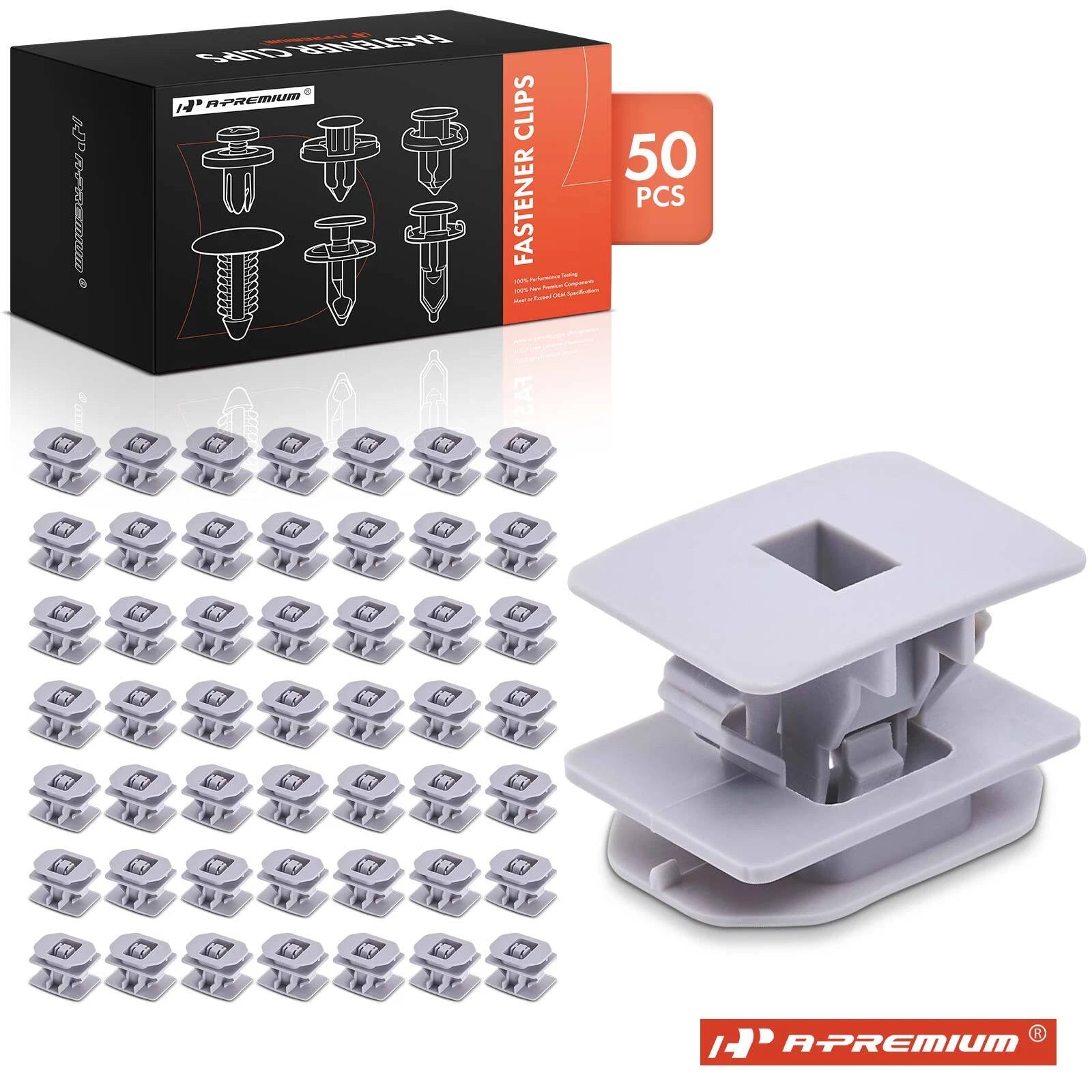50Pcs Nylon Rocker Panel Moulding Clips for Ford 500 (2005–2007)