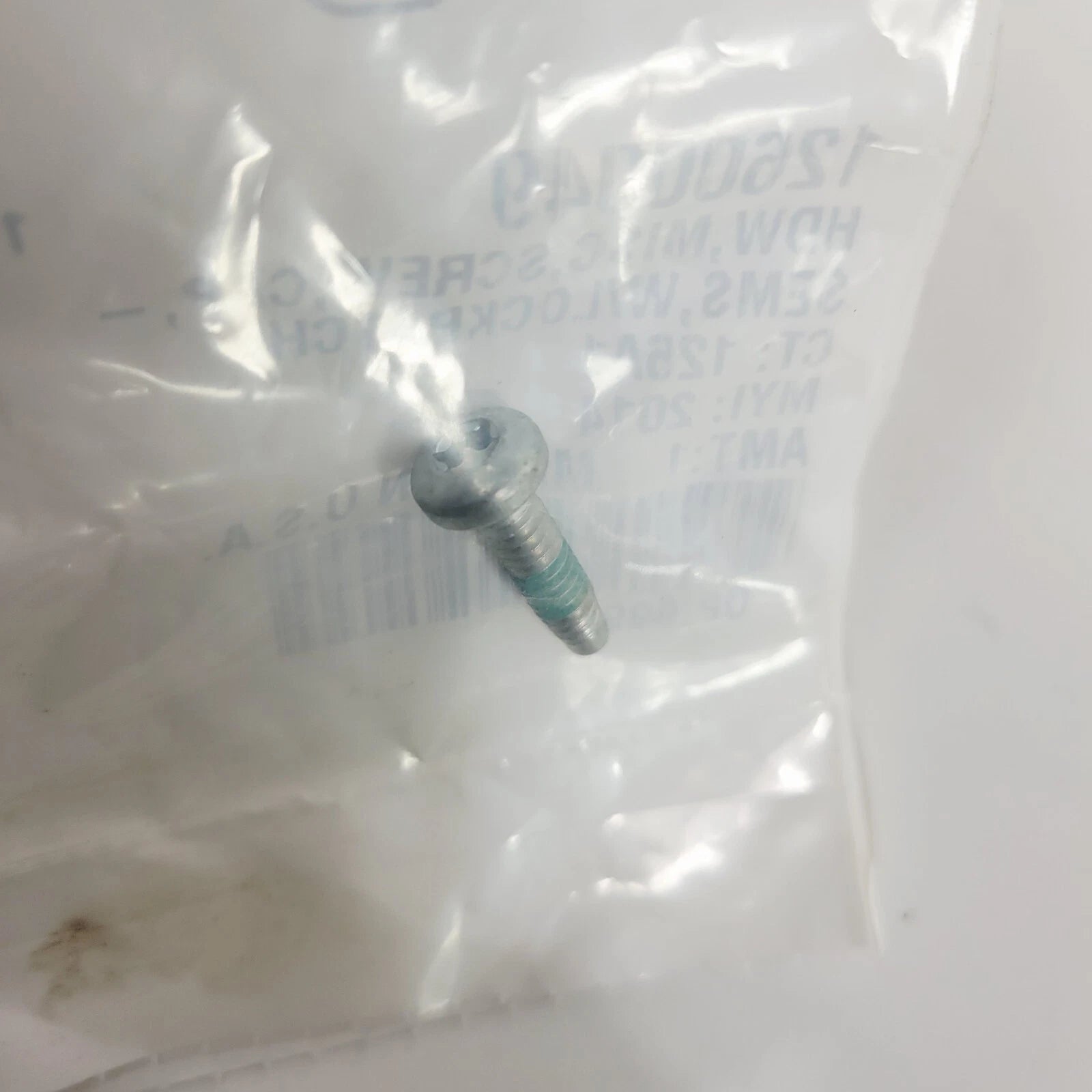 Screw with Lock Patch for Harley-Davidson (12600049)